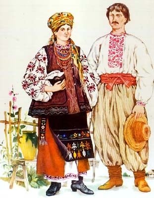 Лесогорские народные костюмы 
