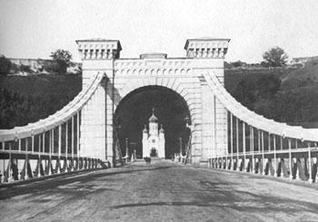 Цепной мост, XIX век