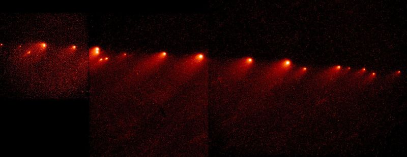 Комета Шумейкеров-Леви вблизи Юпитера []