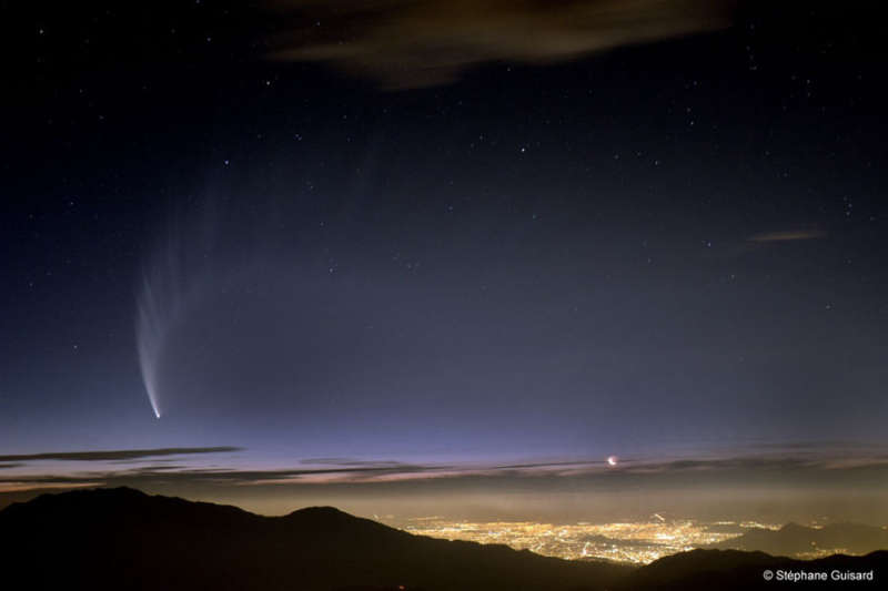 Комета МакНота над Чили []