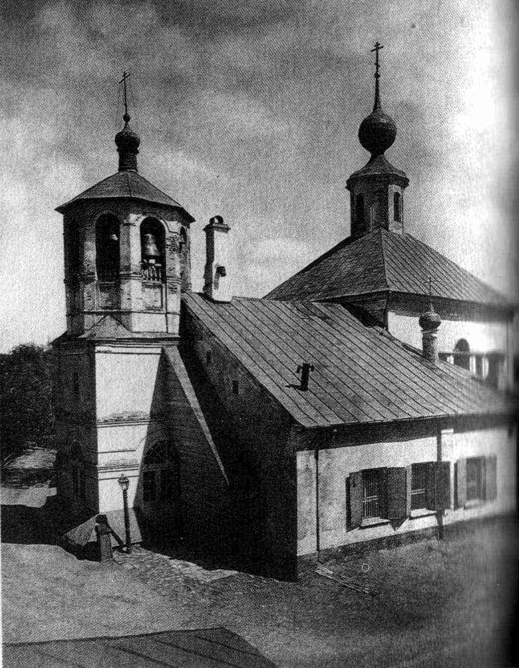 Церковь Тихвинской Иконы Богоматери на Бережках в Дорогомилово