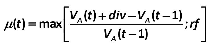  You also need to calculate the value of ? (t), which  describes the expected market return from the options: [Gibson-Stickney-Schroeder-Clark]