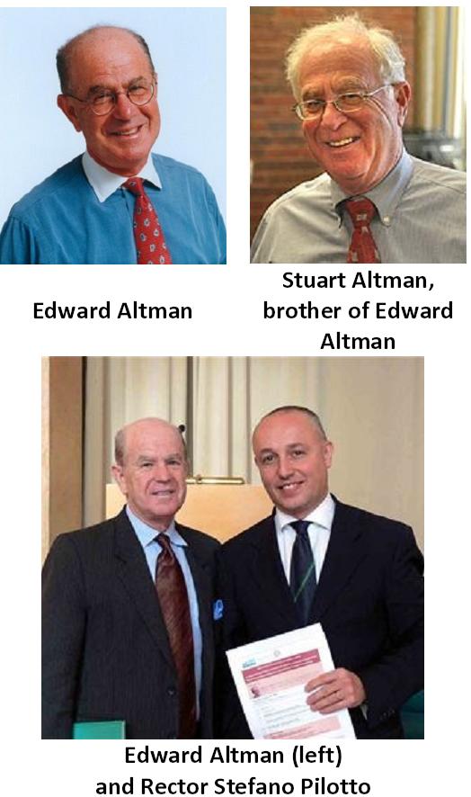 Edward Altman and Stuart Altman [Edward Altman and Stuart Altman]