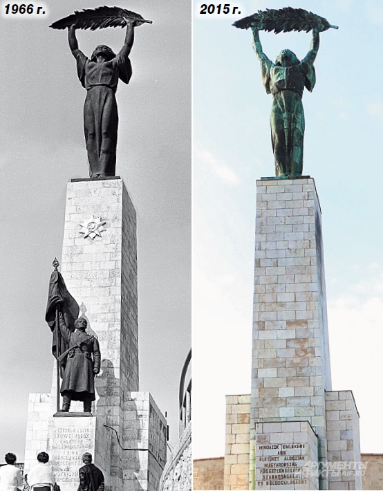 До и после памятник нашему солдату совершенно обезличили []